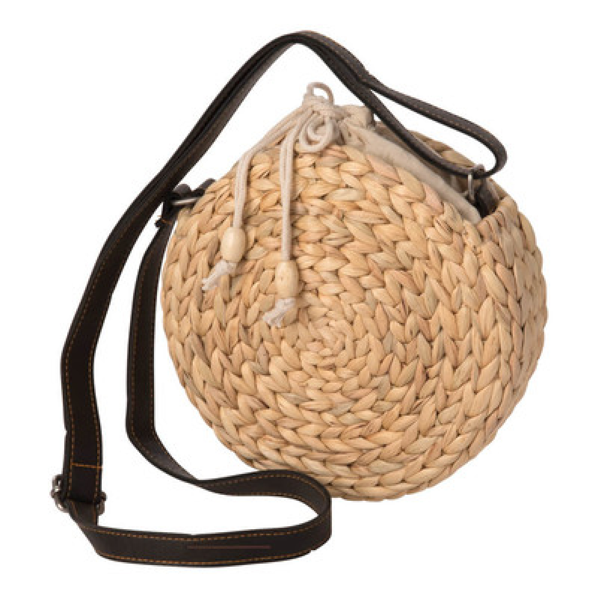 SAC BANDOULIERE ROND JACINTHE