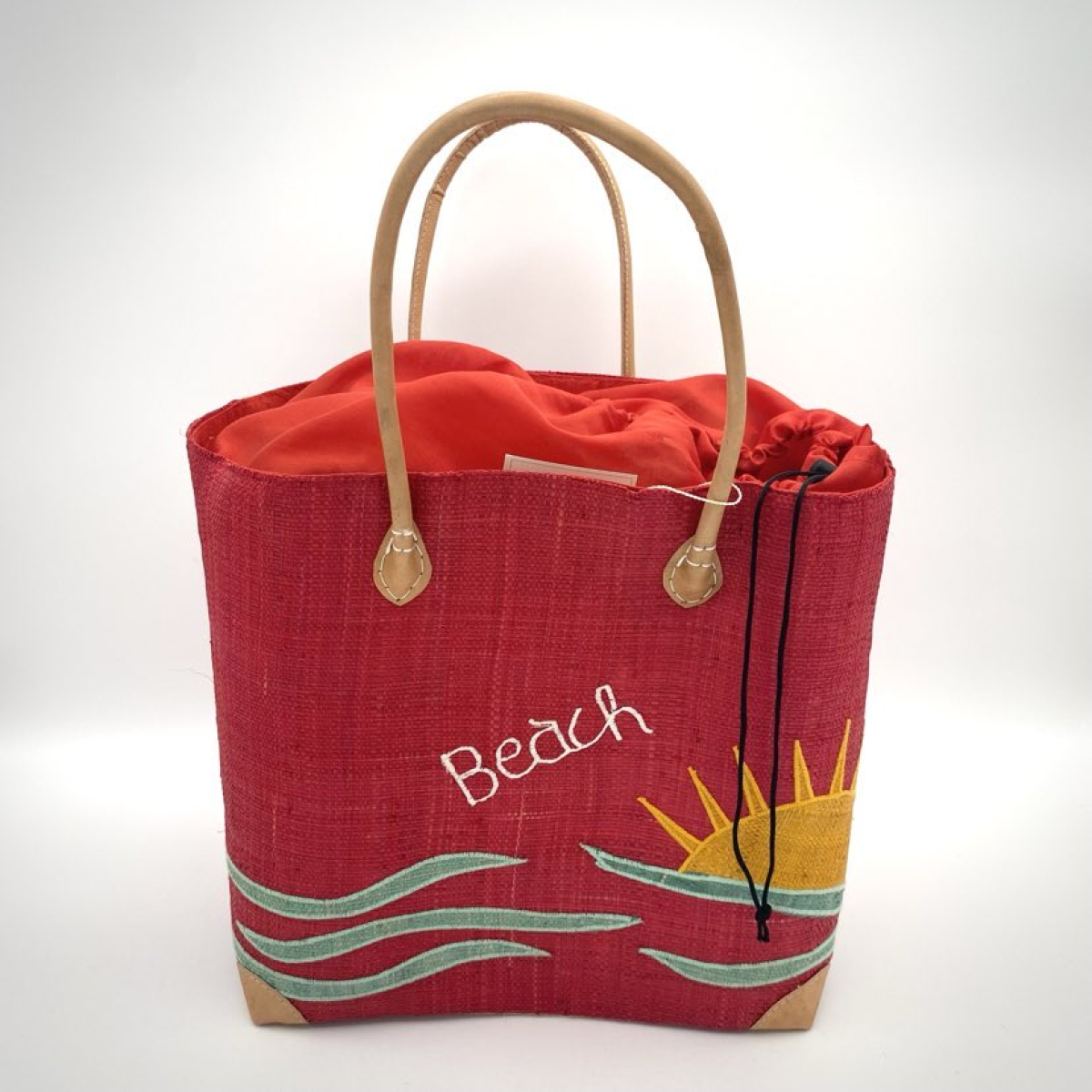 Cabas "Beach" Rouge
