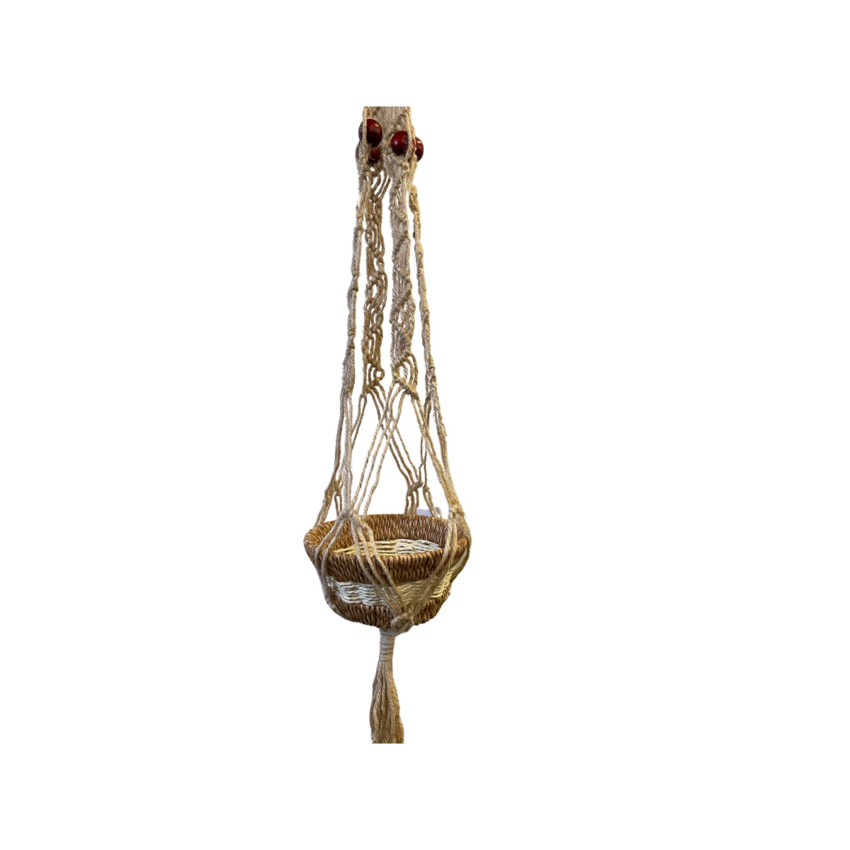 Macramé Naturel à Suspendre - 1m41cm