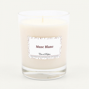 Bougie parfumée Musc blanc