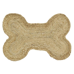 Jute bone rug