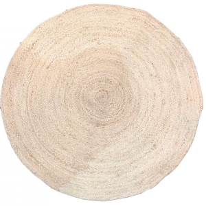 Round jute rug
