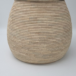 corbeille tressée avec couvercle Boukto 1