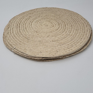 Set de table rond par lot de 6