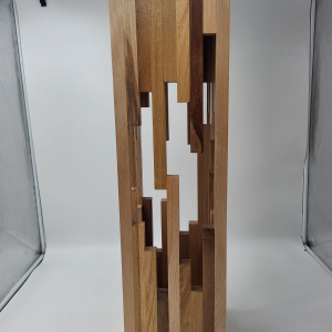 Table lamp in various woods