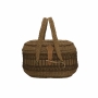 Panier rustique marron