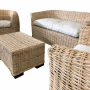 The rattan Kubu lounge