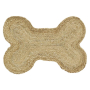 Jute bone rug